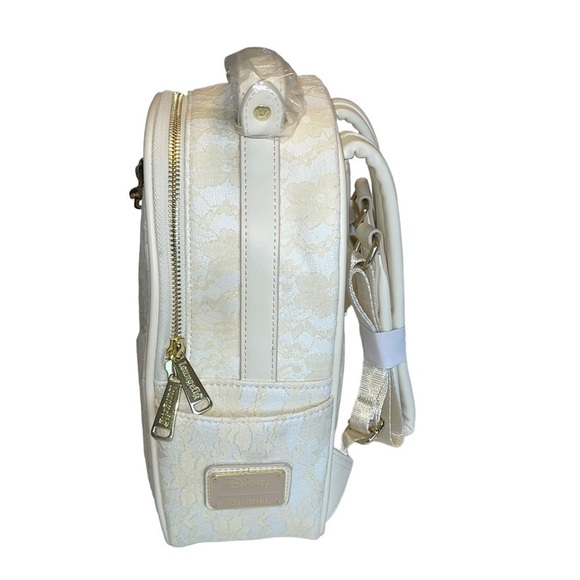 NWT- Disney Lounge Fly Beauty and the Beast mini backpack. - Picture 8 of 14